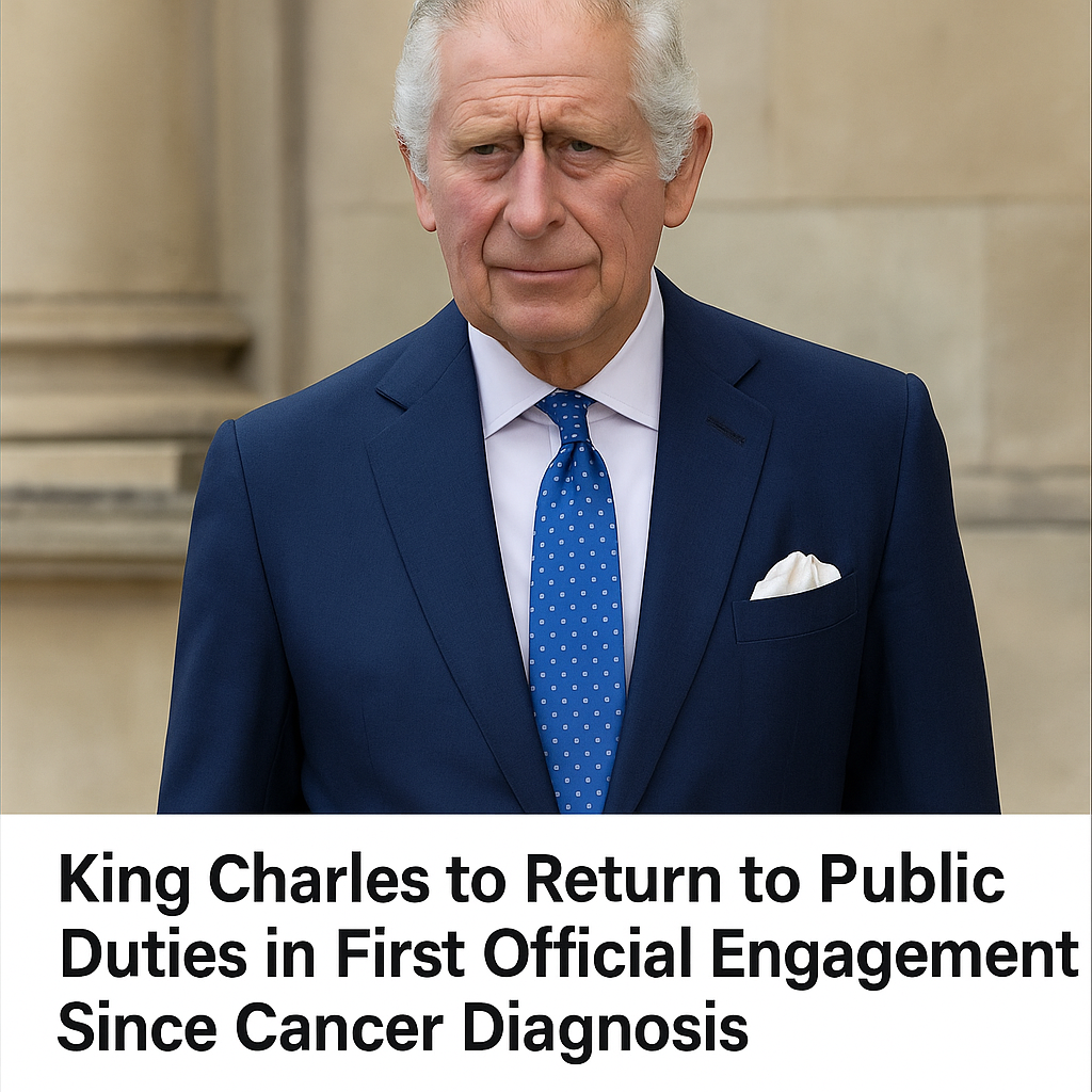 King Charles to Return to Public Duties in First Official Engagement Since Cancer Diagnosis